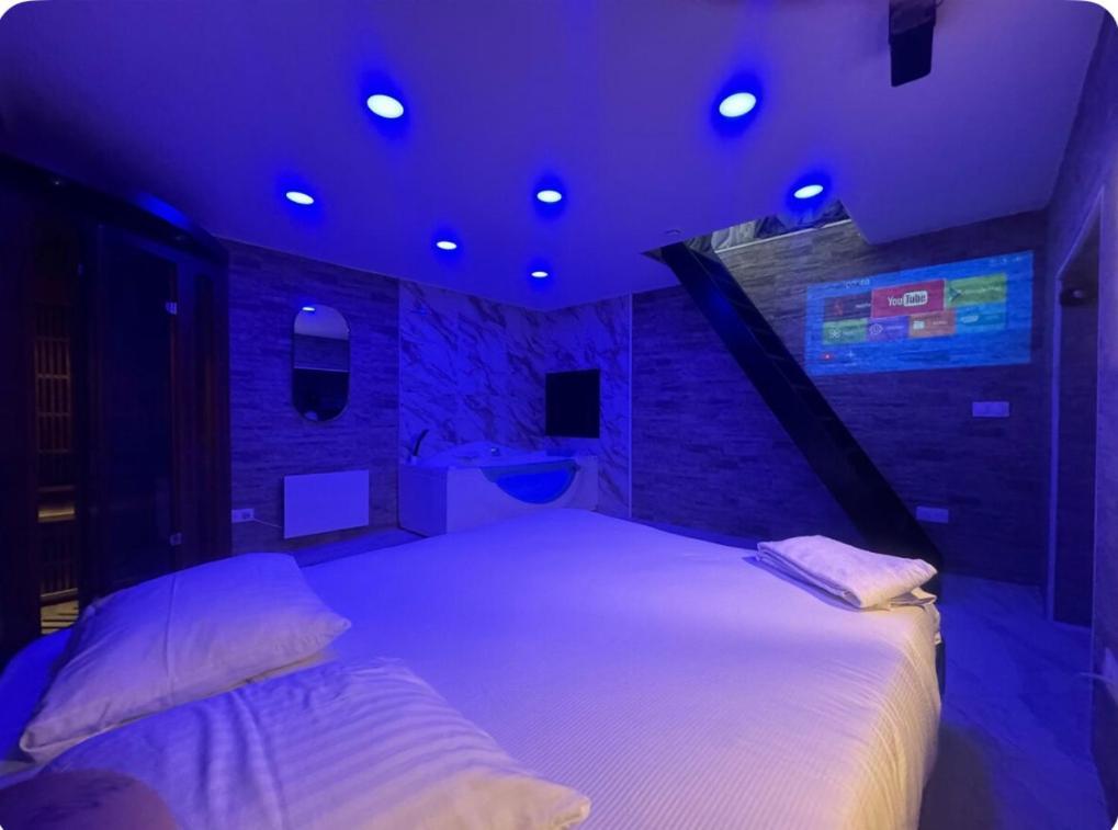 Maison Appartement Triplex Avec Jacuzzi Et Sauna Saint-Etienne  Bagian luar foto